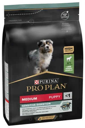 Voordeelprijs Pro Plan Medium Puppy Sensitive Digestion Lam 3Kg